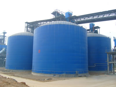 肥东水泥钢板库改造