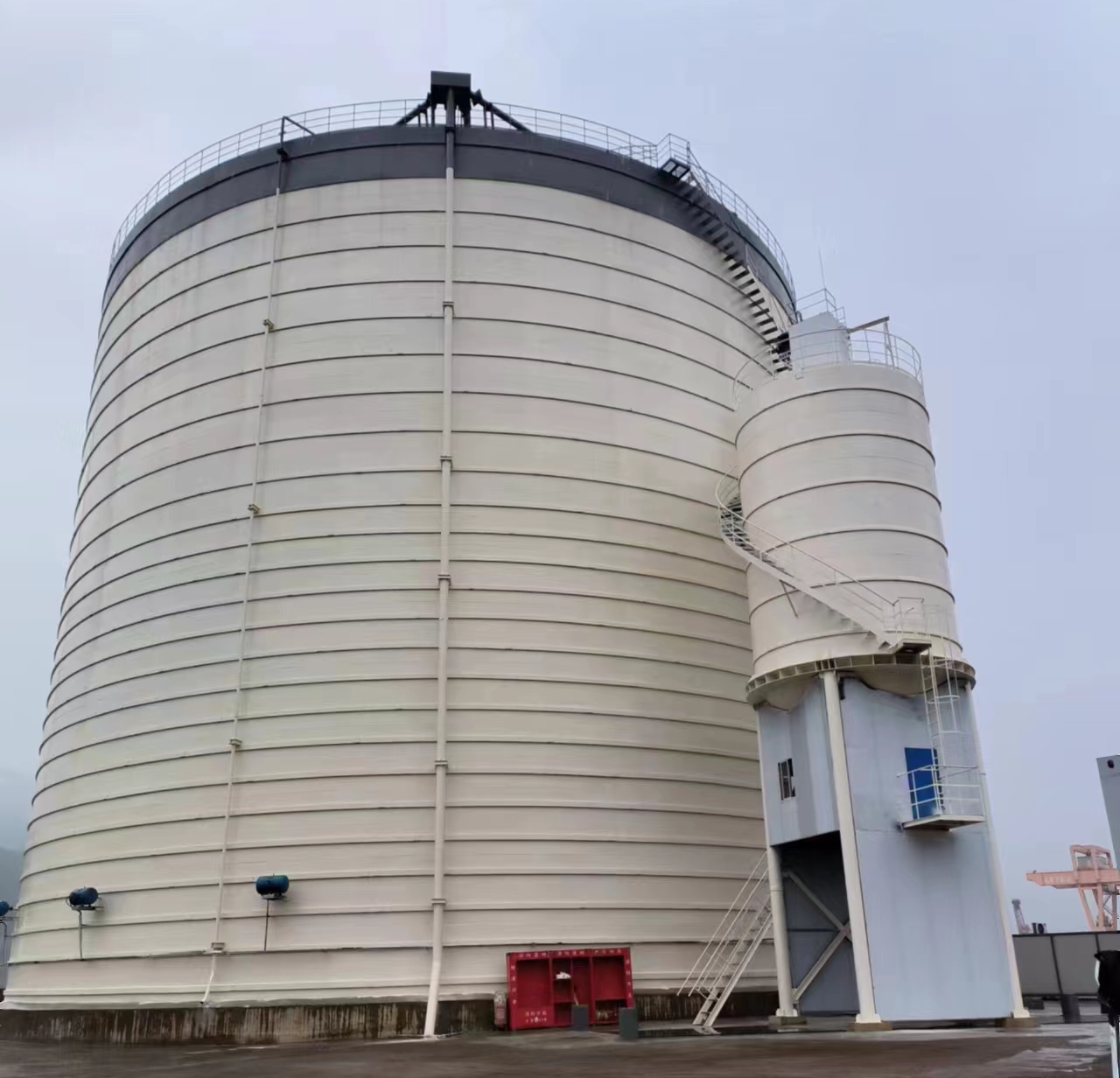 肥东10万吨水泥钢板库