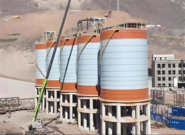 肥东高架钢板仓